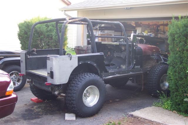 Cj 7 jeep tub swaps